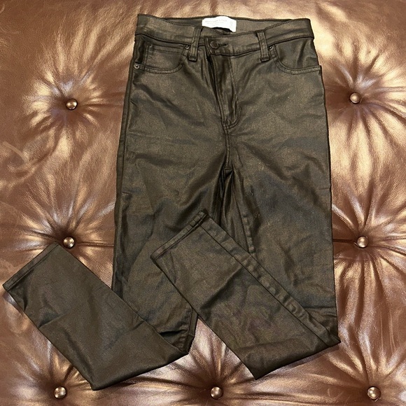 Abercrombie & Fitch Skinny Black Pants - Picture 2 of 2